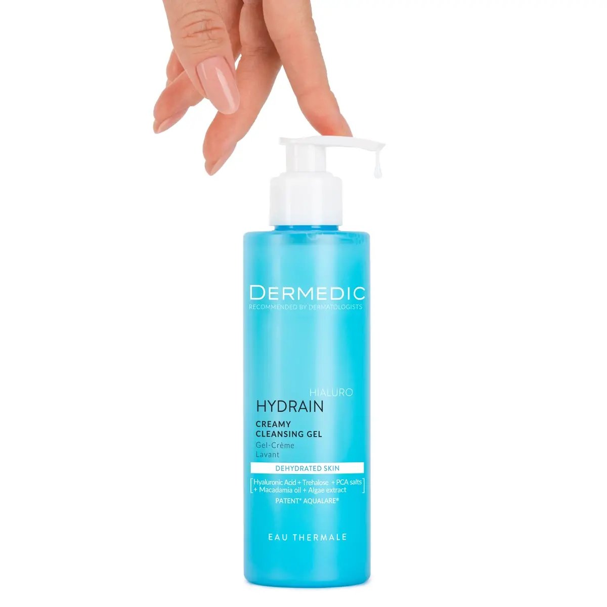 Kremowy żel do mycia twarzy Hydrain