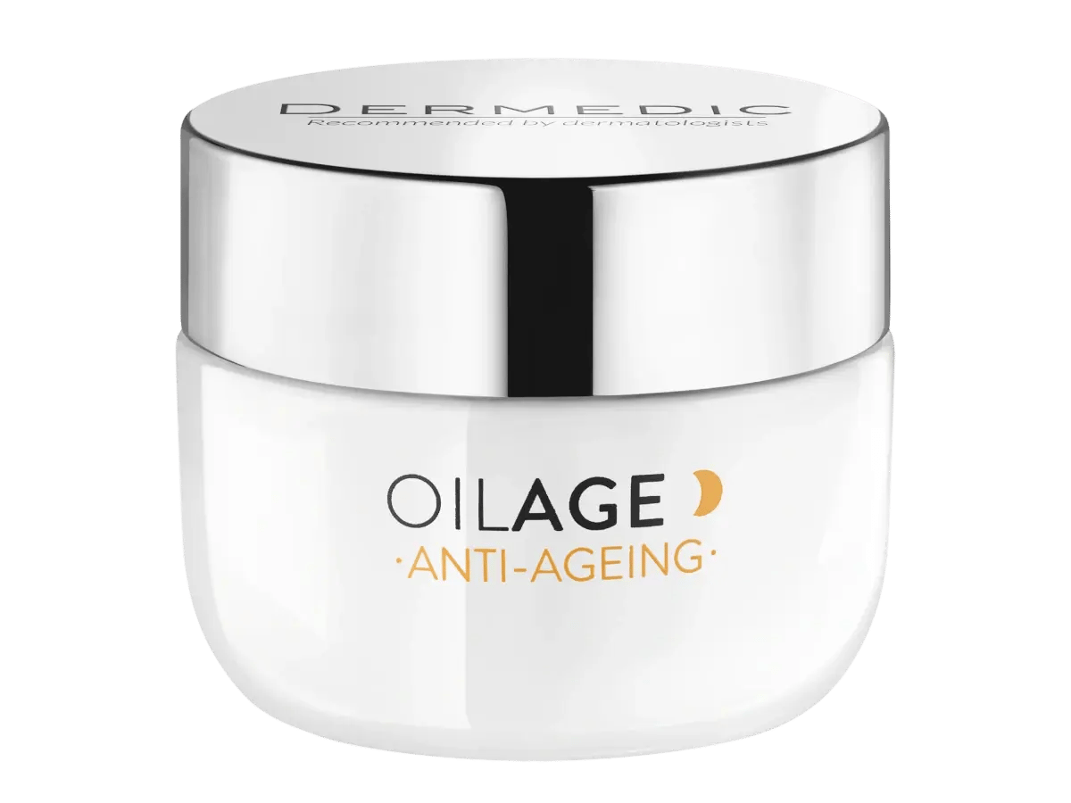 OILAGE Naprawczy krem na noc przywracający gęstość skóry