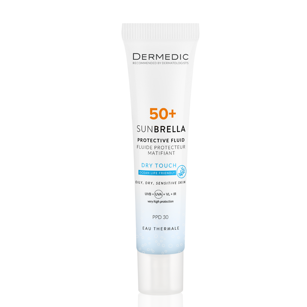 SUNBRELLA DRY TOUCH PROTECTIVE FLUID SPF 50+ PPD 30