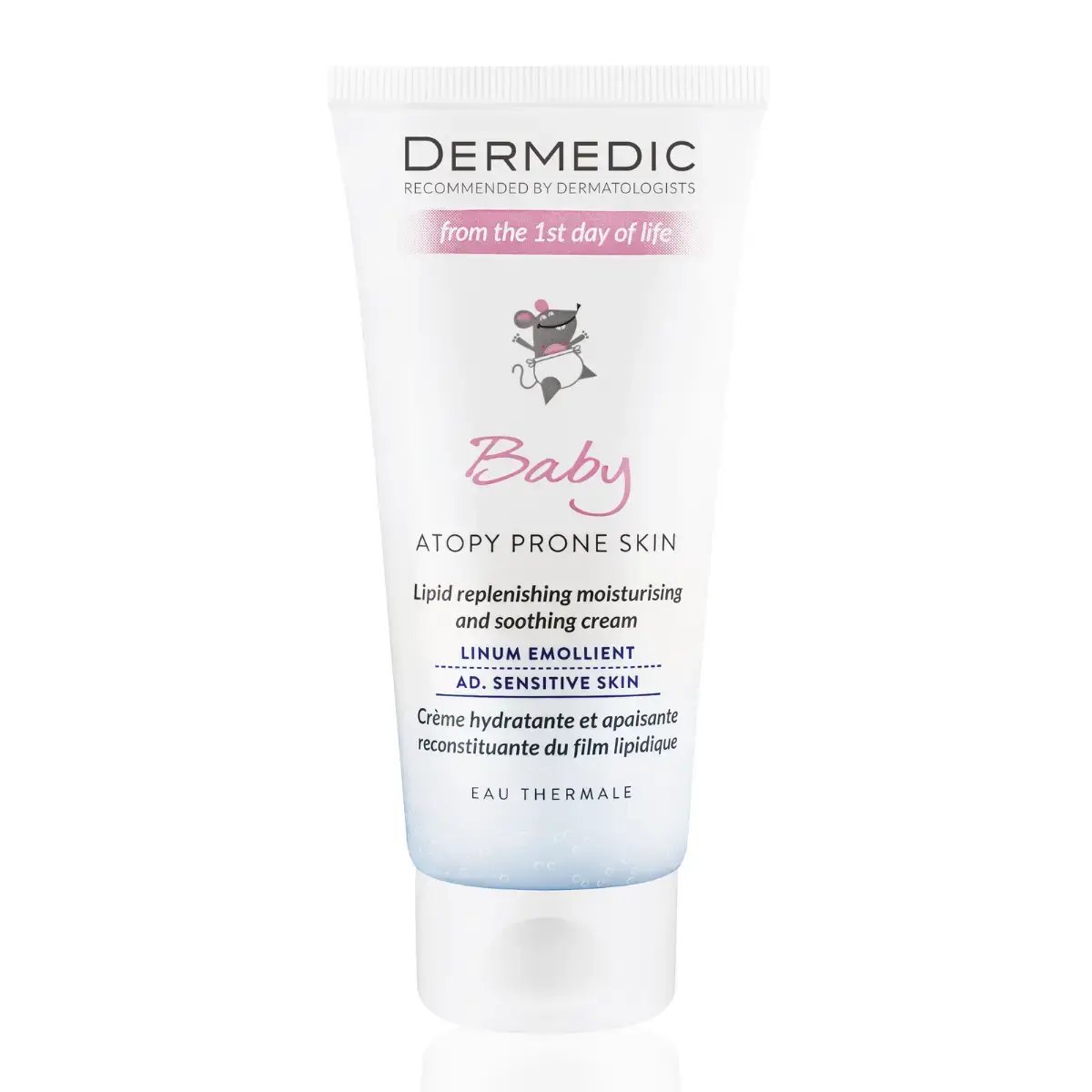 nawilżająco-kojący krem uzupełniający lipidy skóry OD 1. DNIA ŻYCIA, 100 ml