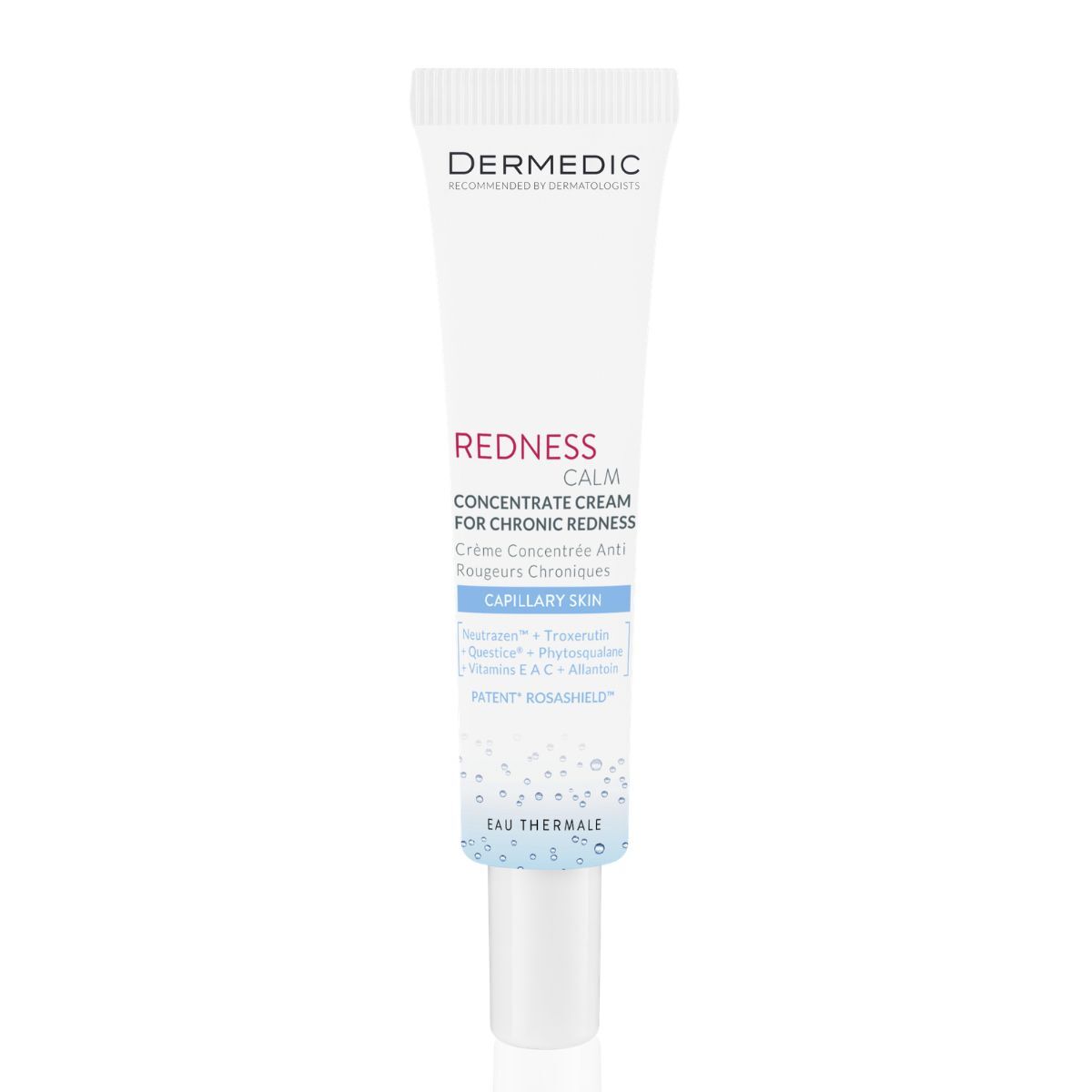 Concentrate cream for chronic redness