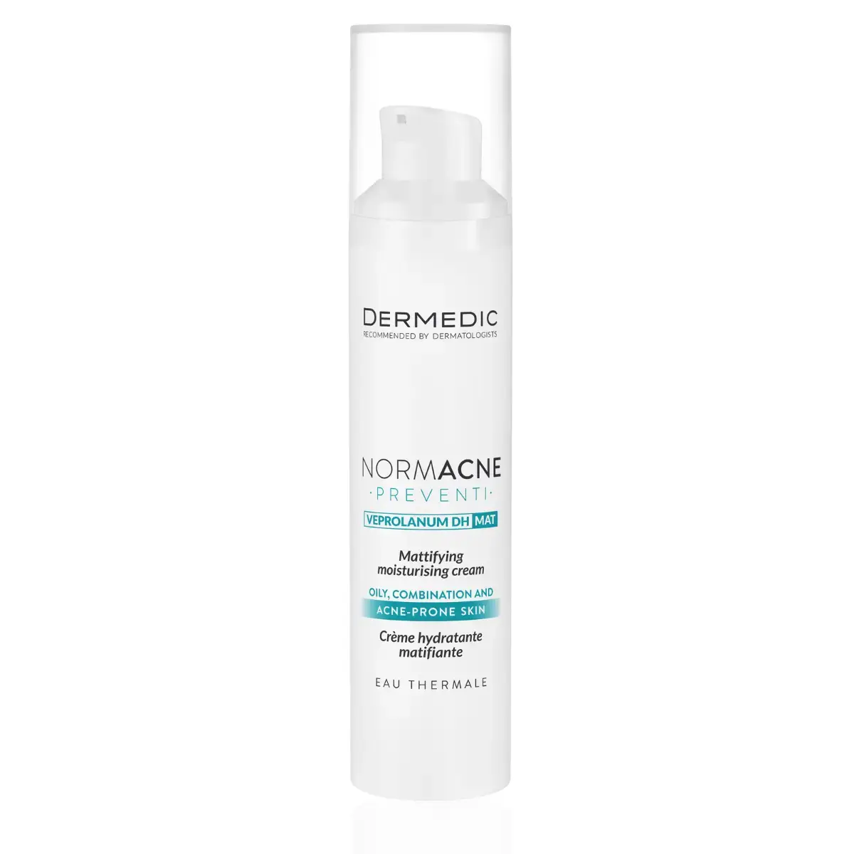 Mattifying moisturising cream