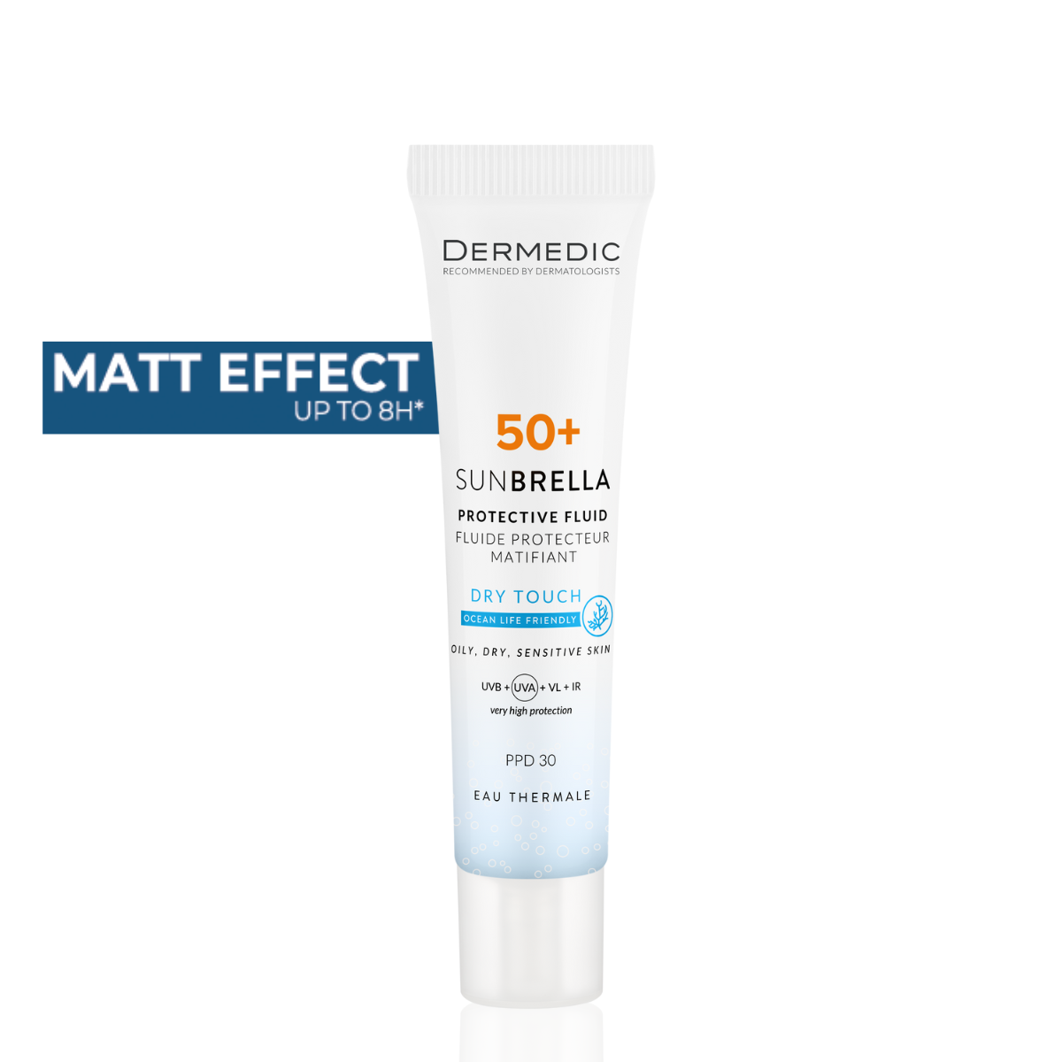 DRY TOUCH PROTECTIVE FLUID SPF 50+ PPD 30